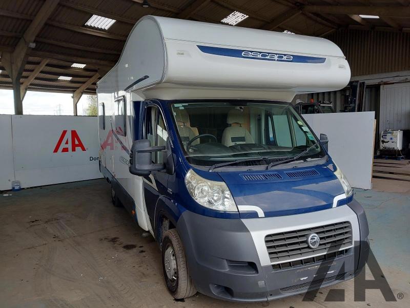 2012 FIAT DUCATO 36 MULTIJET 2287cc DIESEL MANUAL MOTORHOME