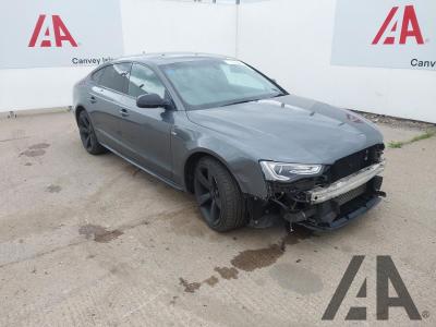 Image of 2016 AUDI A5 SPORTBACK TFSI S LINE BLACK ED 1798cc TURBO PETROL CVT 8 Speed 5 DOOR HATCHBACK