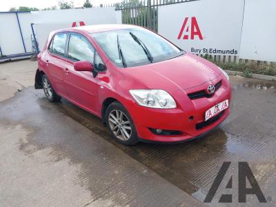Image of 2008 TOYOTA AURIS TR VVT-I 1598cc PETROL MANUAL 5 Speed 5 DOOR HATCHBACK