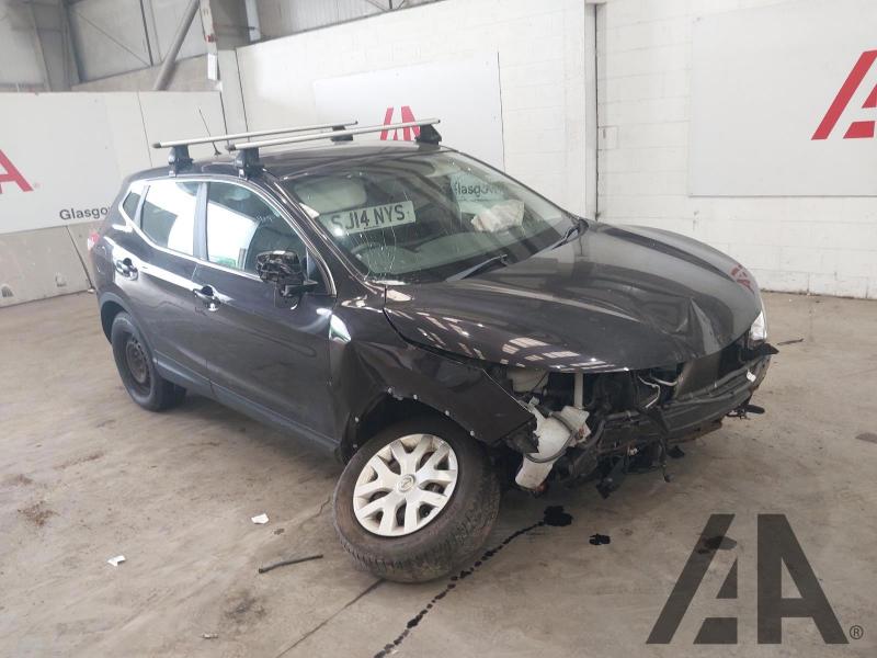 2014 NISSAN QASHQAI DCI VISIA 1461cc TURBO DIESEL MANUAL 6 Speed 5 DOOR HATCHBACK