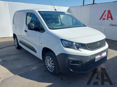 Image of 2020 PEUGEOT PARTNER BLUEHDI PROFESSIONAL L1 1499cc TURBO DIESEL MANUAL 2 DOOR PANEL VAN