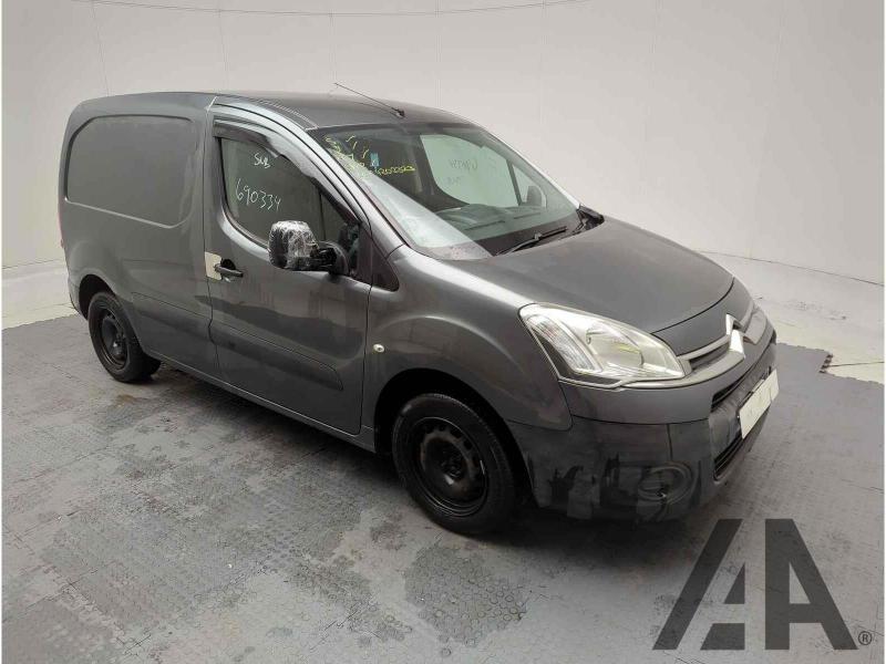 2014 CITROEN BERLINGO 625 ENTERPRISE L1 HDI 1560cc TURBO DIESEL MANUAL 5 Speed PANEL VAN