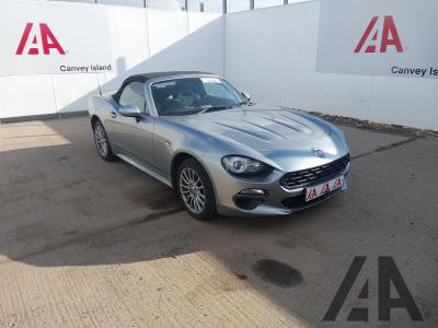 Image of 2018 FIAT 124 SPIDER MULTIAIR CLASSICA 1368cc TURBO PETROL MANUAL 6 Speed 2 DOOR CONVERTIBLE