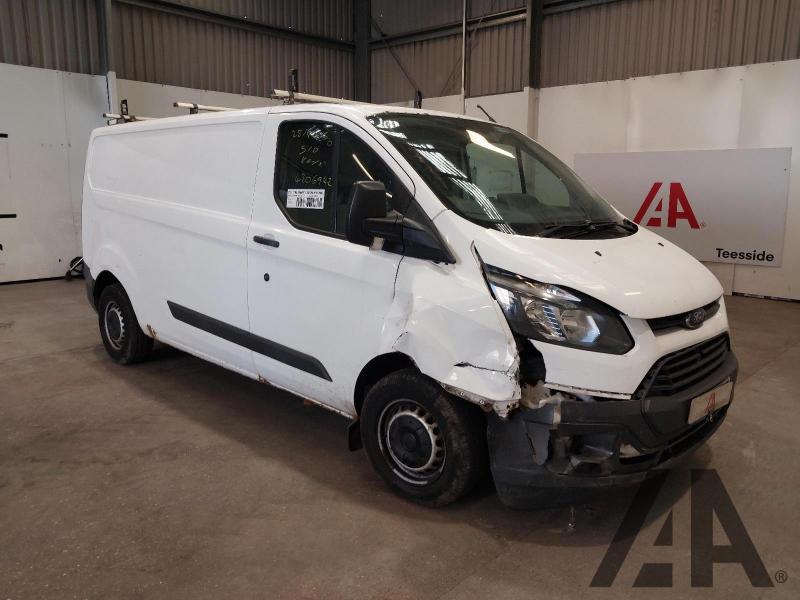 2017 FORD TRANSIT CUSTOM 290 LR P/V 1996cc TURBO DIESEL MANUAL 6 Speed PANEL VAN