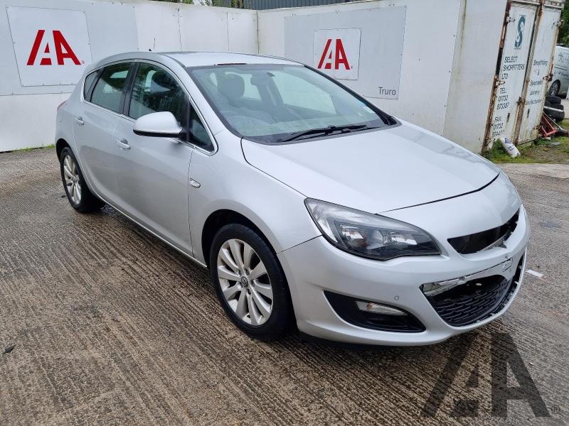 2014 VAUXHALL ASTRA TECH LINE CDTI ECOFLEX S/S 1598cc TURBO DIESEL MANUAL 6 Speed 5 DOOR HATCHBACK