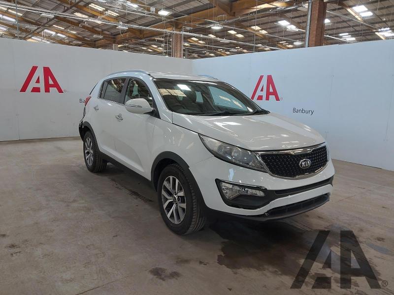 2015 KIA SPORTAGE WHITE EDITION ISG 1591cc PETROL MANUAL 6 Speed 5 DOOR ESTATE