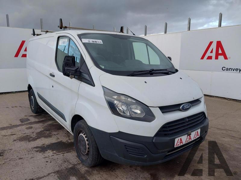 2017 FORD TRANSIT CUSTOM 290 LR P/V 1996cc TURBO DIESEL MANUAL 6 Speed PANEL VAN