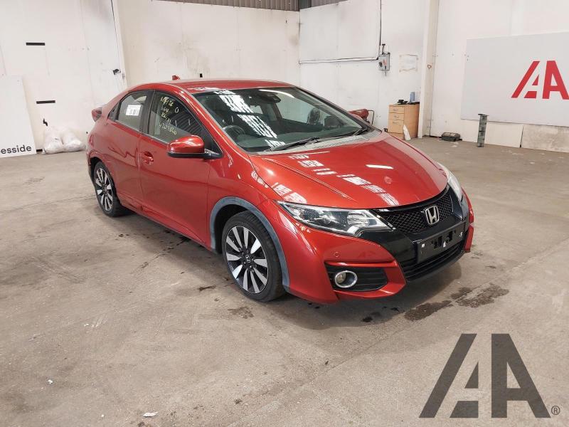2016 HONDA CIVIC I-VTEC SE PLUS NAVI 1798cc PETROL MANUAL 6 Speed 5 DOOR HATCHBACK