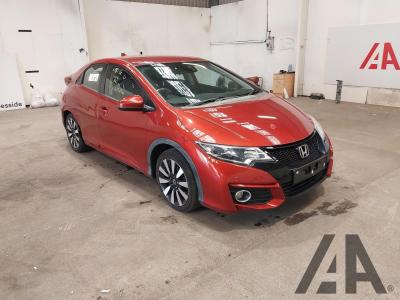 Image of 2016 HONDA CIVIC I-VTEC SE PLUS NAVI 1798cc PETROL MANUAL 6 Speed 5 DOOR HATCHBACK