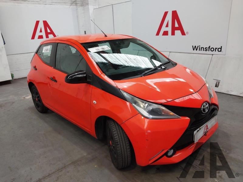 2015 TOYOTA AYGO VVT-I X-CITE 998cc PETROL MANUAL 5 DOOR HATCHBACK