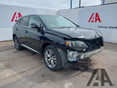 2012 LEXUS RX 450H ADVANCE SUN ROOF 3456cc PETROL/ELECTRIC CVT 1 Speed 5 DOOR ESTATE