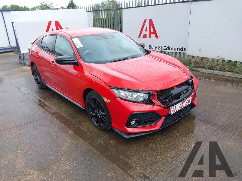 2019 HONDA CIVIC VTEC SPORT LINE 988cc TURBO PETROL MANUAL 6 Speed 5 DOOR HATCHBACK