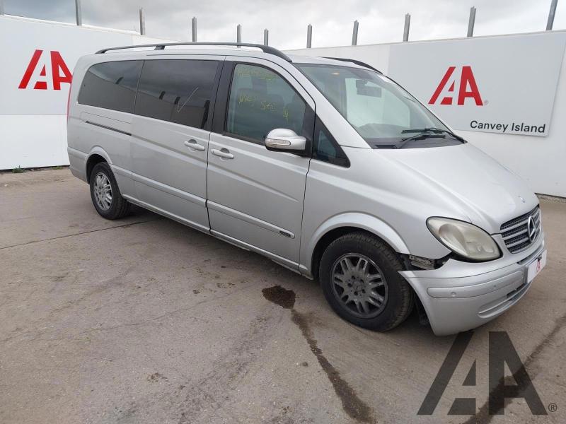 2009 MERCEDES VIANO CDI EXTRA LONG AMBIENTE 2148cc TURBO DIESEL AUTOMATIC 5 DOOR MPV