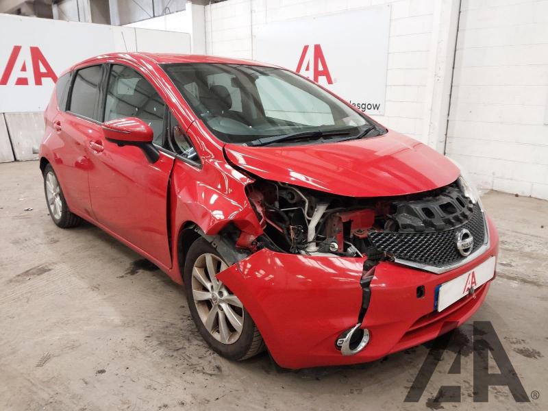 2016 NISSAN NOTE TEKNA DCI 1461cc TURBO DIESEL MANUAL 5 DOOR MPV