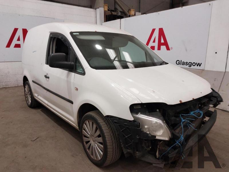 2010 VOLKSWAGEN CADDY C20 TDI SWB 1896cc TURBO DIESEL MANUAL 2 DOOR PANEL VAN