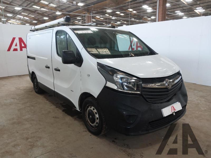 2016 VAUXHALL VIVARO 2900 L1H1 CDTI P/V ECOFLEX S/S 1598cc TURBO DIESEL MANUAL 6 Speed PANEL VAN