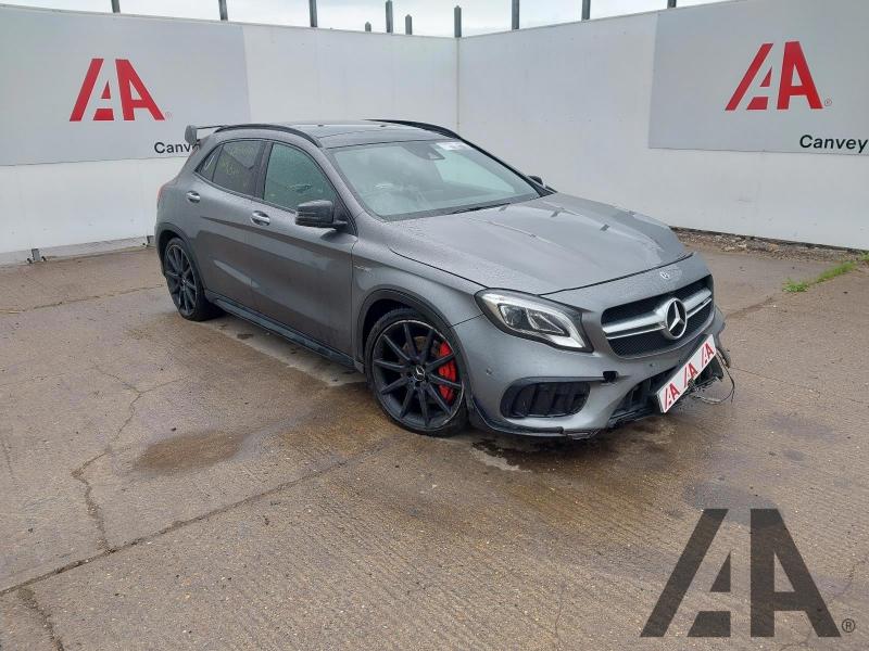 2018 MERCEDES GLA-CLASS AMG GLA 45 4MATIC PREMIUM 1991cc TURBO PETROL SEMI AUTO 7 Speed 5 DOOR ESTATE