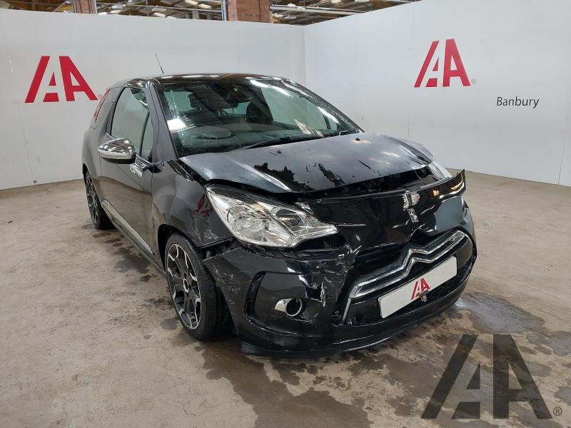2013 CITROEN DS3 E-HDI AIRDREAM DSPORT PLUS 1560cc TURBO DIESEL MANUAL 6 Speed 3 DOOR HATCHBACK
