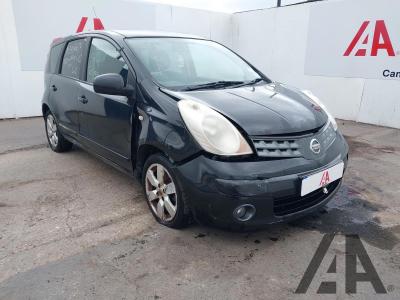 Image of 2008 NISSAN NOTE ACENTA R 1598cc PETROL MANUAL 5 Speed 5 DOOR MPV
