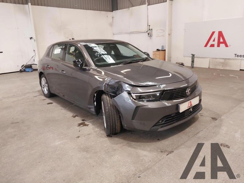 2023 VAUXHALL ASTRA DESIGN 1199cc TURBO PETROL MANUAL 5 DOOR HATCHBACK