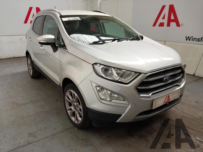 2018 FORD ECOSPORT TITANIUM 999cc TURBO PETROL MANUAL 5 DOOR HATCHBACK