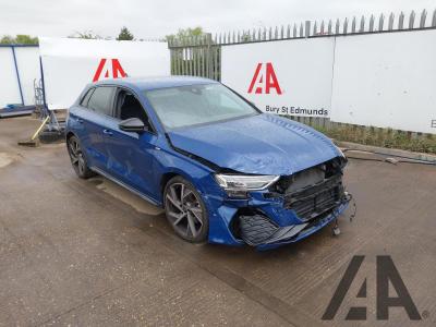 Image of 2025 AUDI A3 SPORTBACK TFSI S LINE BLACK ED 1498cc TURBO PETROL MANUAL 5 DOOR HATCHBACK