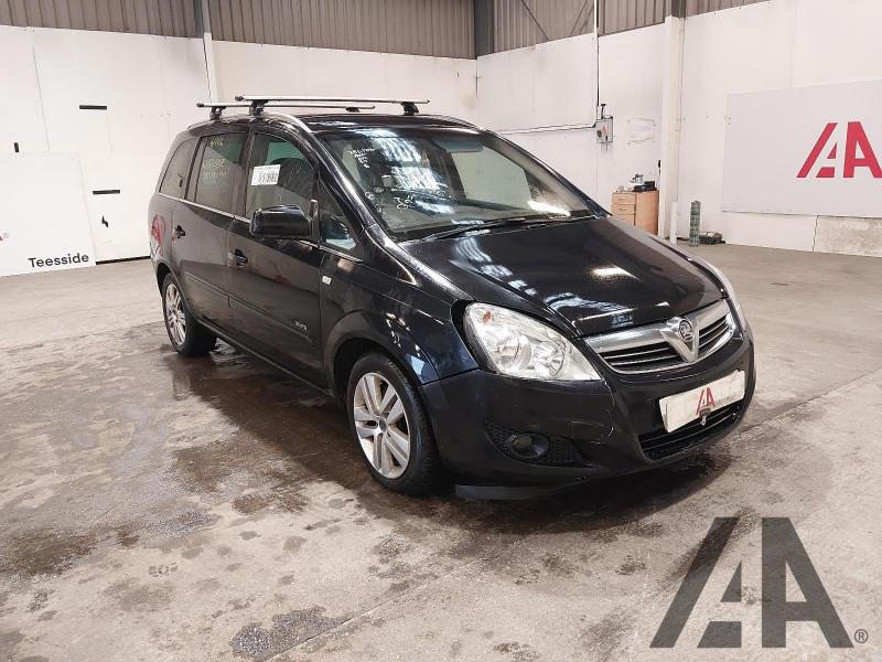 2011 VAUXHALL ZAFIRA ELITE CDTI ECOFLEX 1686cc TURBO DIESEL MANUAL 5 DOOR MPV