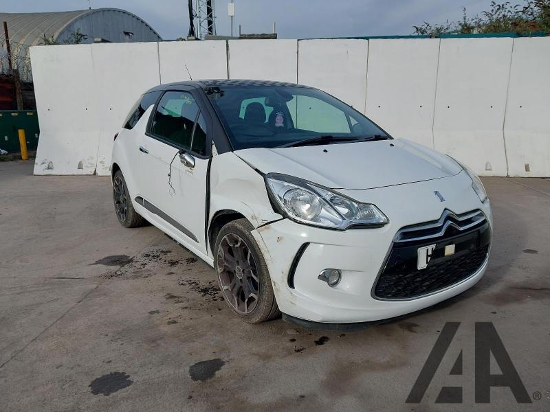 2013 CITROEN DS3 E-HDI DSTYLE PLUS 1560cc TURBO DIESEL MANUAL 5 Speed 3 DOOR HATCHBACK