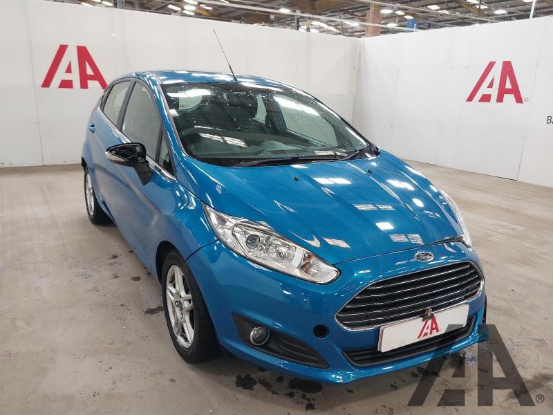 2014 FORD FIESTA ZETEC 998cc TURBO PETROL MANUAL 5 Speed 5 DOOR HATCHBACK