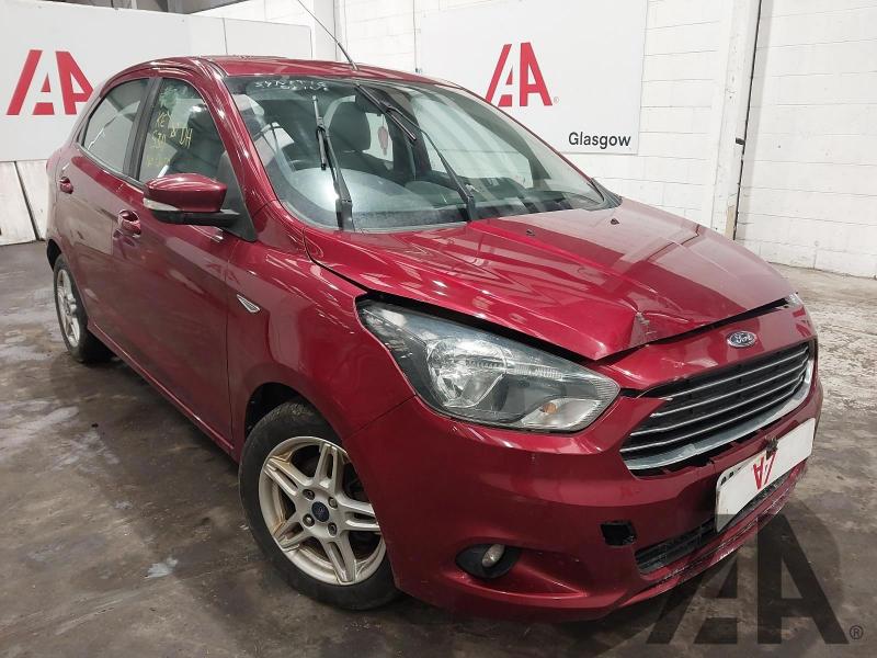 2018 FORD KA ZETEC 1198cc PETROL MANUAL 5 Speed 5 DOOR HATCHBACK