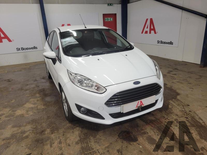 2013 FORD FIESTA ZETEC 1242cc PETROL MANUAL 5 Speed 5 DOOR HATCHBACK