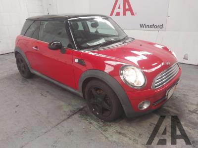 Image of 2007 MINI HATCH COOPER 1598cc PETROL MANUAL 6 Speed 3 DOOR HATCHBACK