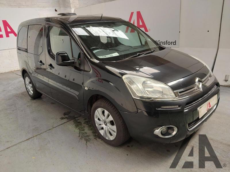 2012 CITROEN BERLINGO MULTISPACE HDI PLUS 1560cc TURBO DIESEL MANUAL 5 Speed 5 DOOR MPV