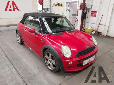 Image of 2004 MINI CONVERTIBLE COOPER 1598cc PETROL CVT 1 Speed 2 DOOR CONVERTIBLE