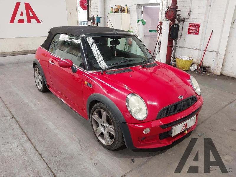 2004 MINI CONVERTIBLE COOPER 1598cc PETROL CVT 1 Speed 2 DOOR CONVERTIBLE