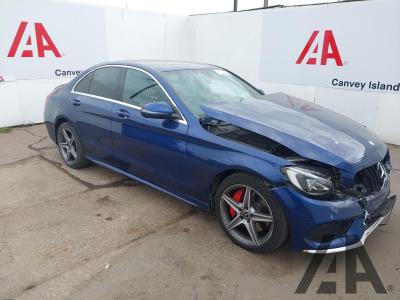 Image of 2017 MERCEDES C-CLASS C250 D AMG LINE 2143cc TURBO DIESEL AUTOMATIC 4 DOOR SALOON
