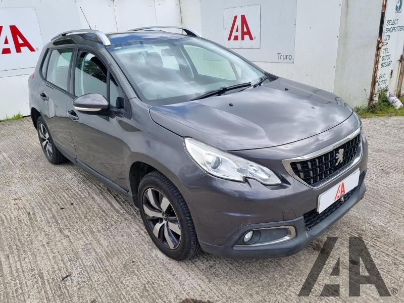 2017 PEUGEOT 2008 BLUE HDI ACTIVE 1560cc TURBO DIESEL MANUAL 5 Speed 5 DOOR HATCHBACK