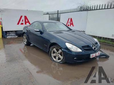 Image of 2007 MERCEDES SLK SLK200 KOMPRESSOR 1796cc SUPER PETROL AUTOMATIC 5 Speed 2 DOOR CONVERTIBLE