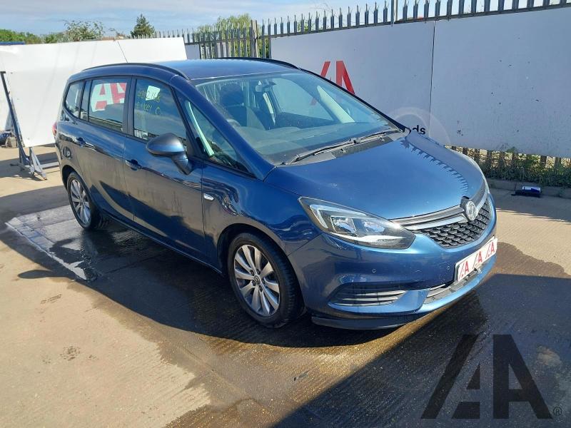 2017 VAUXHALL ZAFIRA TOURER DESIGN 1364cc TURBO PETROL MANUAL 5 DOOR MPV