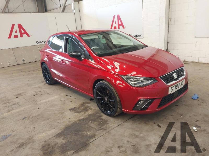 2018 SEAT IBIZA TSI EVO FR 1498cc TURBO PETROL MANUAL 6 Speed 5 DOOR HATCHBACK