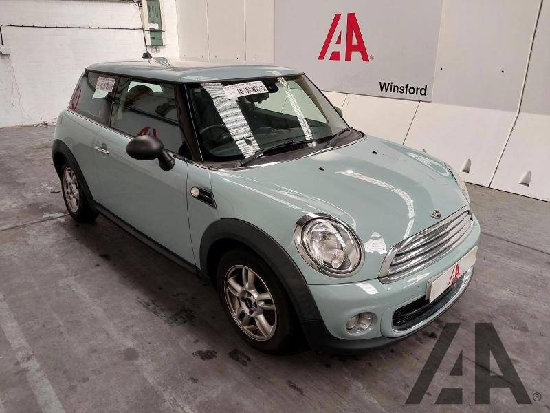 2013 MINI HATCH ONE D 1598cc TURBO DIESEL MANUAL 6 Speed 3 DOOR HATCHBACK