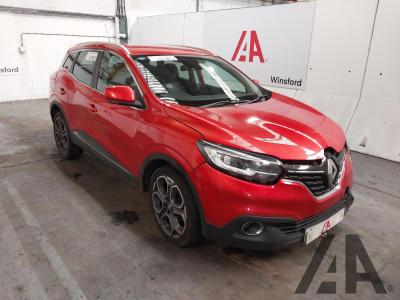 2016 RENAULT KADJAR DYNAMIQUE S NAV DCI 1461cc TURBO DIESEL MANUAL 6 Speed 5 DOOR HATCHBACK