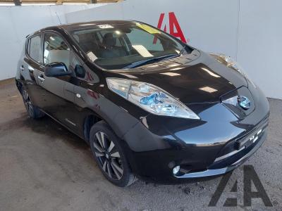 Image of 2017 NISSAN LEAF TEKNA ELECTRIC DIRECT DRIVE 5 DOOR HATCHBACK