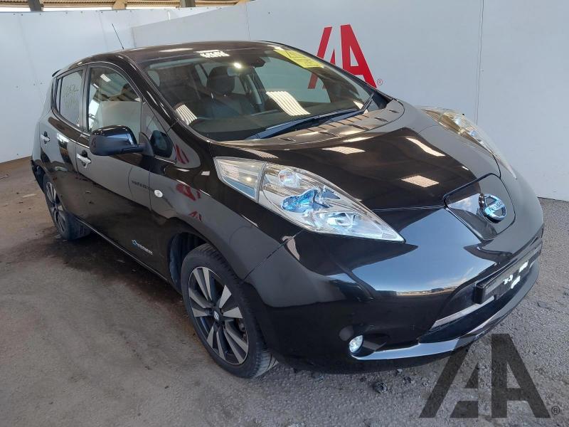 2017 NISSAN LEAF TEKNA ELECTRIC DIRECT DRIVE 5 DOOR HATCHBACK