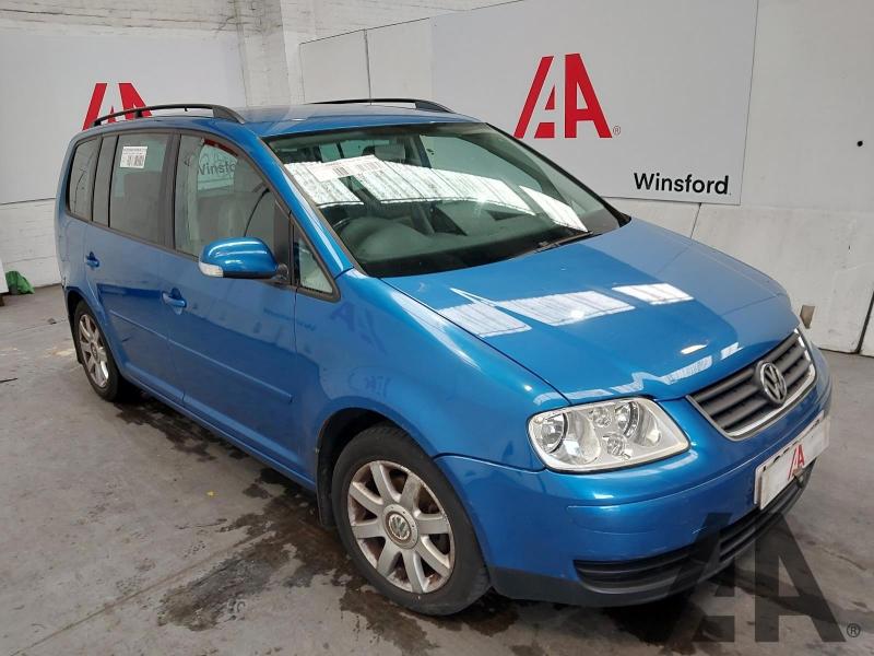 2005 VOLKSWAGEN TOURAN SE TDI DSG 7 STR 1968cc TURBO DIESEL SEMI AUTO 5 DOOR MPV
