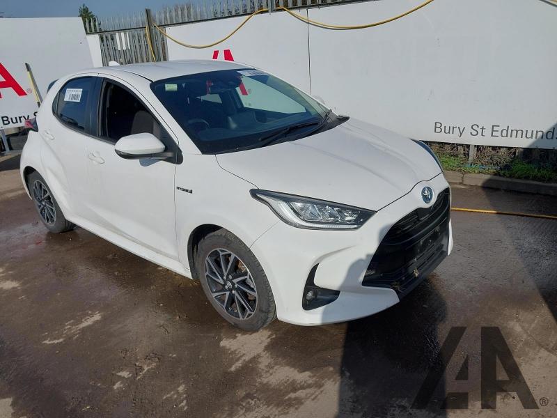 2021 TOYOTA YARIS DESIGN 1490cc PETROL/ELECTRIC CVT 5 DOOR HATCHBACK