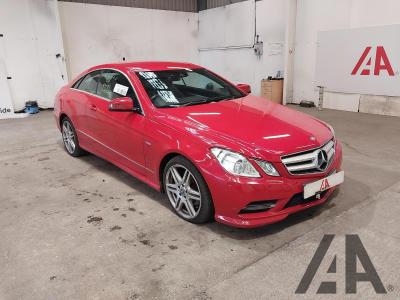 Image of 2011 MERCEDES E-CLASS E220 CDI BLUEEFFICIENCY SPORT 2143cc TURBO DIESEL MANUAL 2 DOOR COUPE