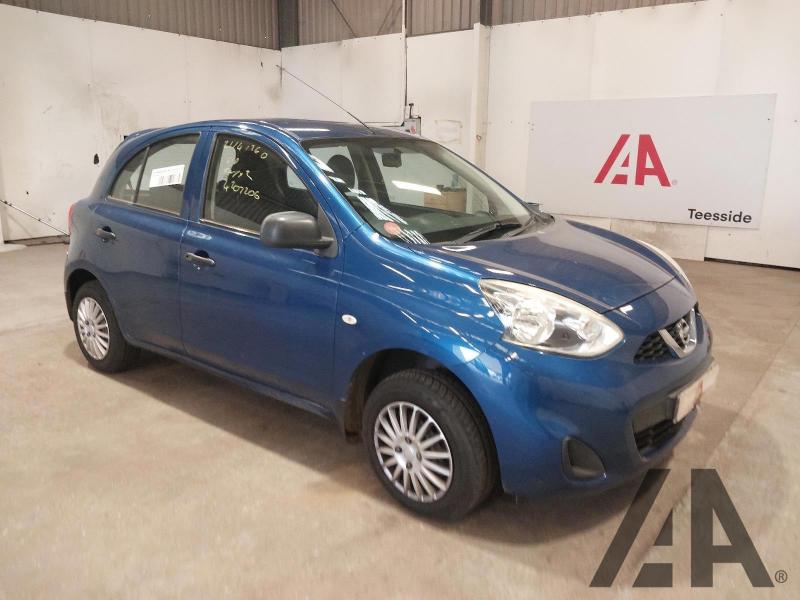 2014 NISSAN MICRA VISIA 1198cc PETROL MANUAL 5 Speed 5 DOOR HATCHBACK