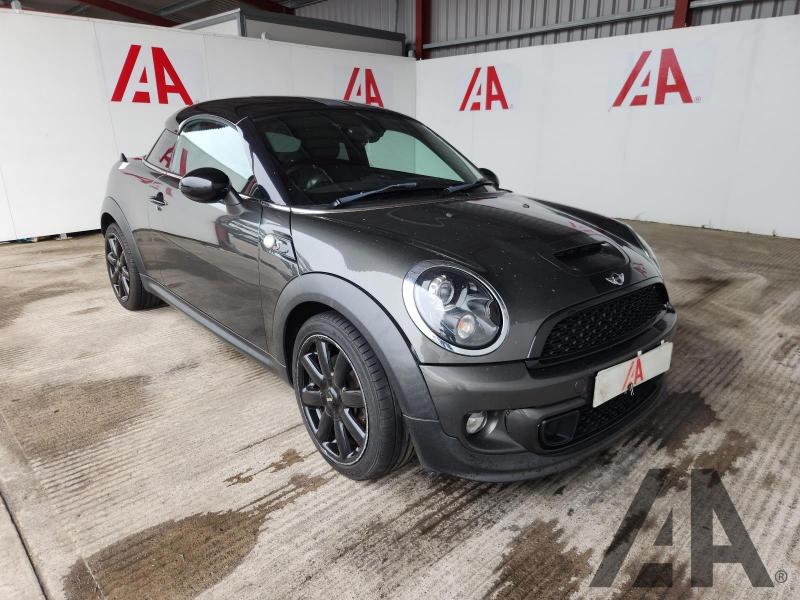 2011 MINI COUPE COOPER S 1598cc TURBO PETROL MANUAL 6 Speed 2 DOOR COUPE