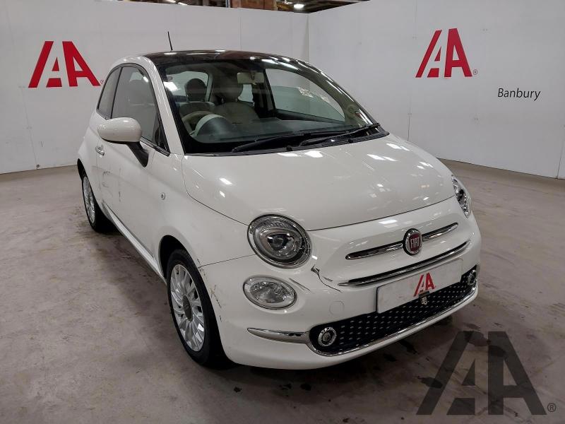 2017 FIAT 500 LOUNGE DUALOGIC 1242cc PETROL SEMI AUTO 3 DOOR HATCHBACK